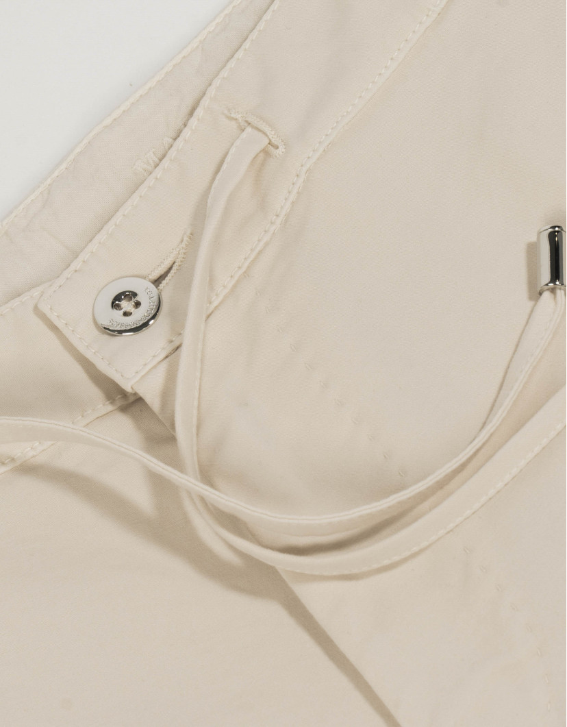 Scissor Scriptor Straight-Leg Cotton Drawstring Chinos image